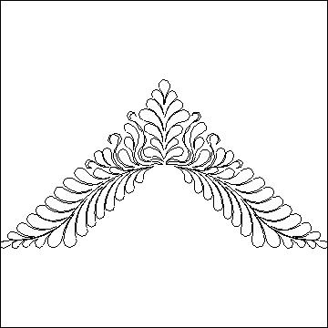(image for) Feather Corner 2-L00078*